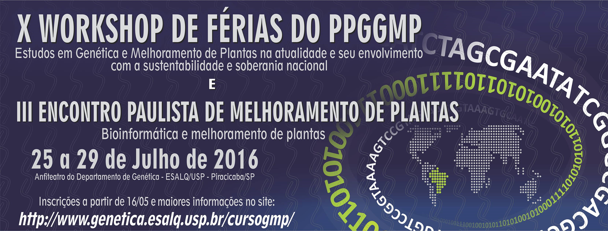 IX Workshop de Ferias em Genetica e Melhoramento de Plantas